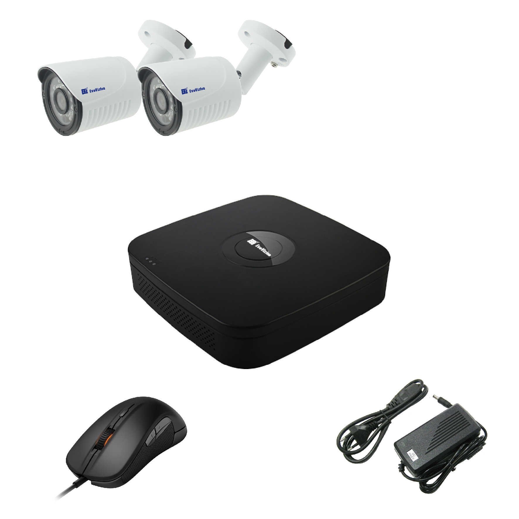 Комплект видеонаблюдения EvoVizion 2OUT-240-LITE