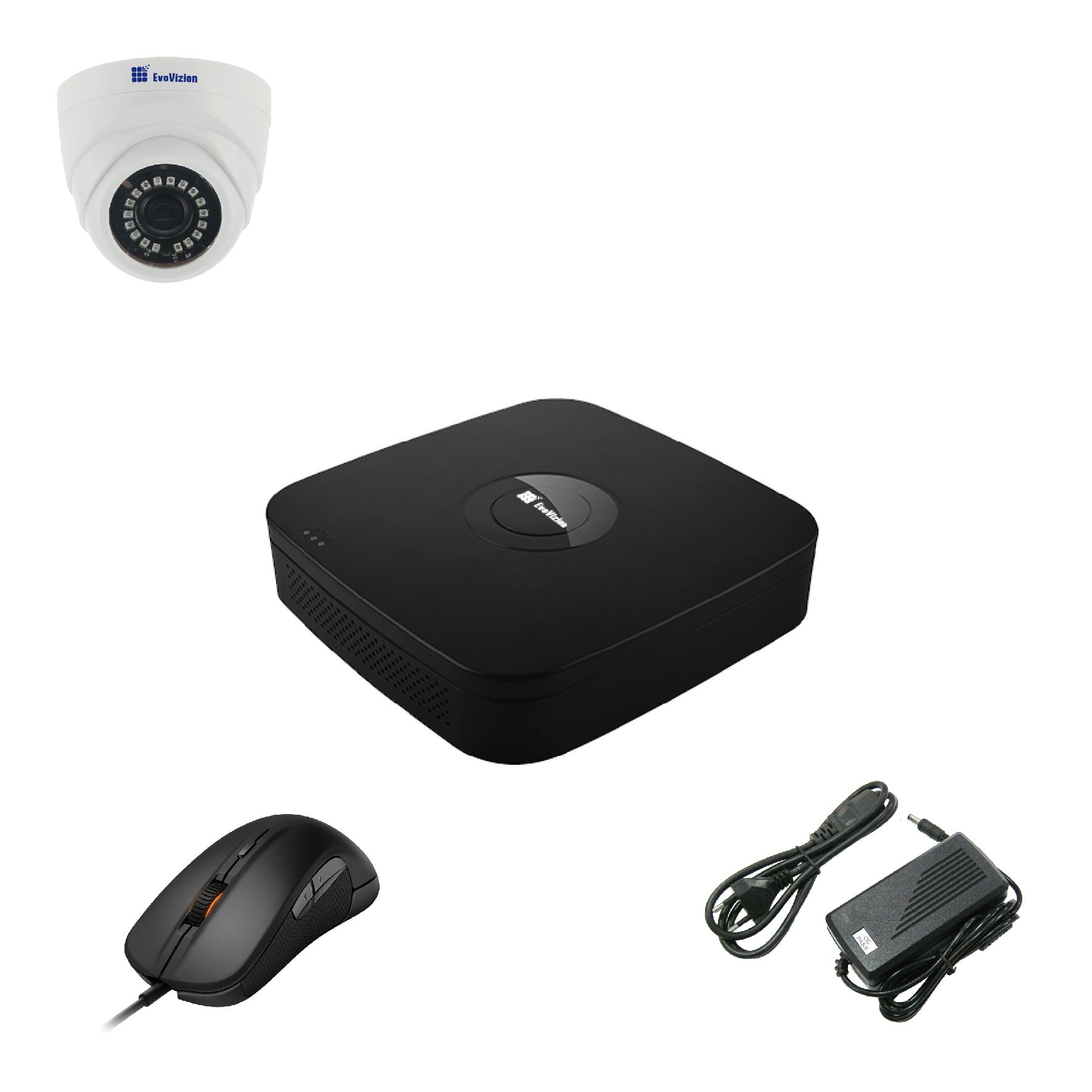 Комплект видеонаблюдения EvoVizion 1DOME-240-LITE