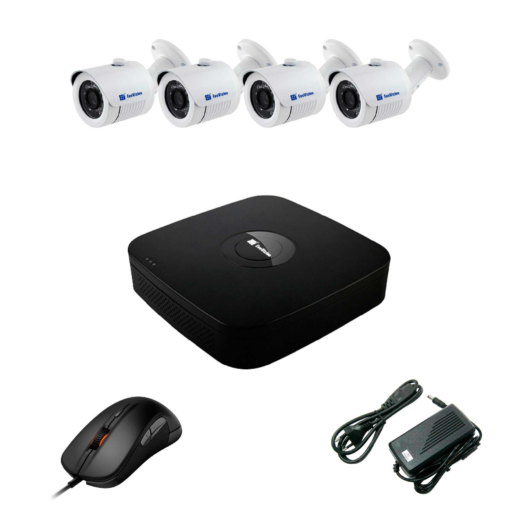 Комплект видеонаблюдения EvoVizion 4OUT-130
